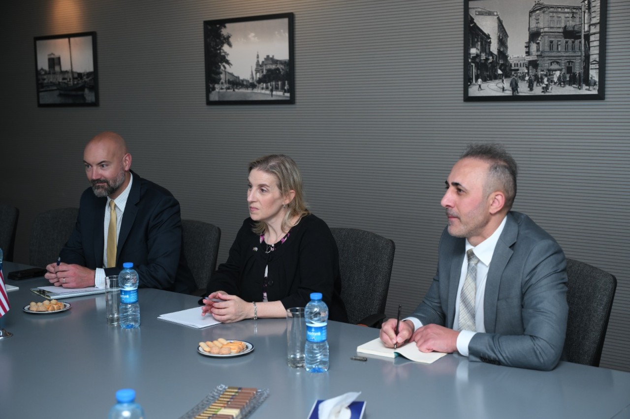 ASA-da amerikalı nümayəndə heyəti ilə görüş oldu - FOTOLAR